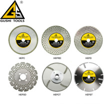 applied for marble wet cutting electroplated circular saw blade with flange